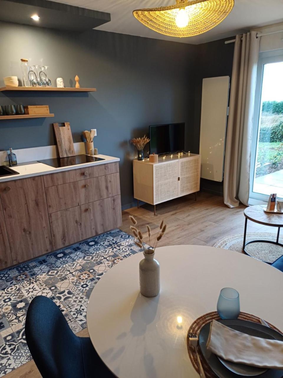 Bienvenue Au Studio L'Escale Bleue Avec Vue Mer Et Sur Le Cap Frehel Сен-Каст-ле-Гильдо Экстерьер фото